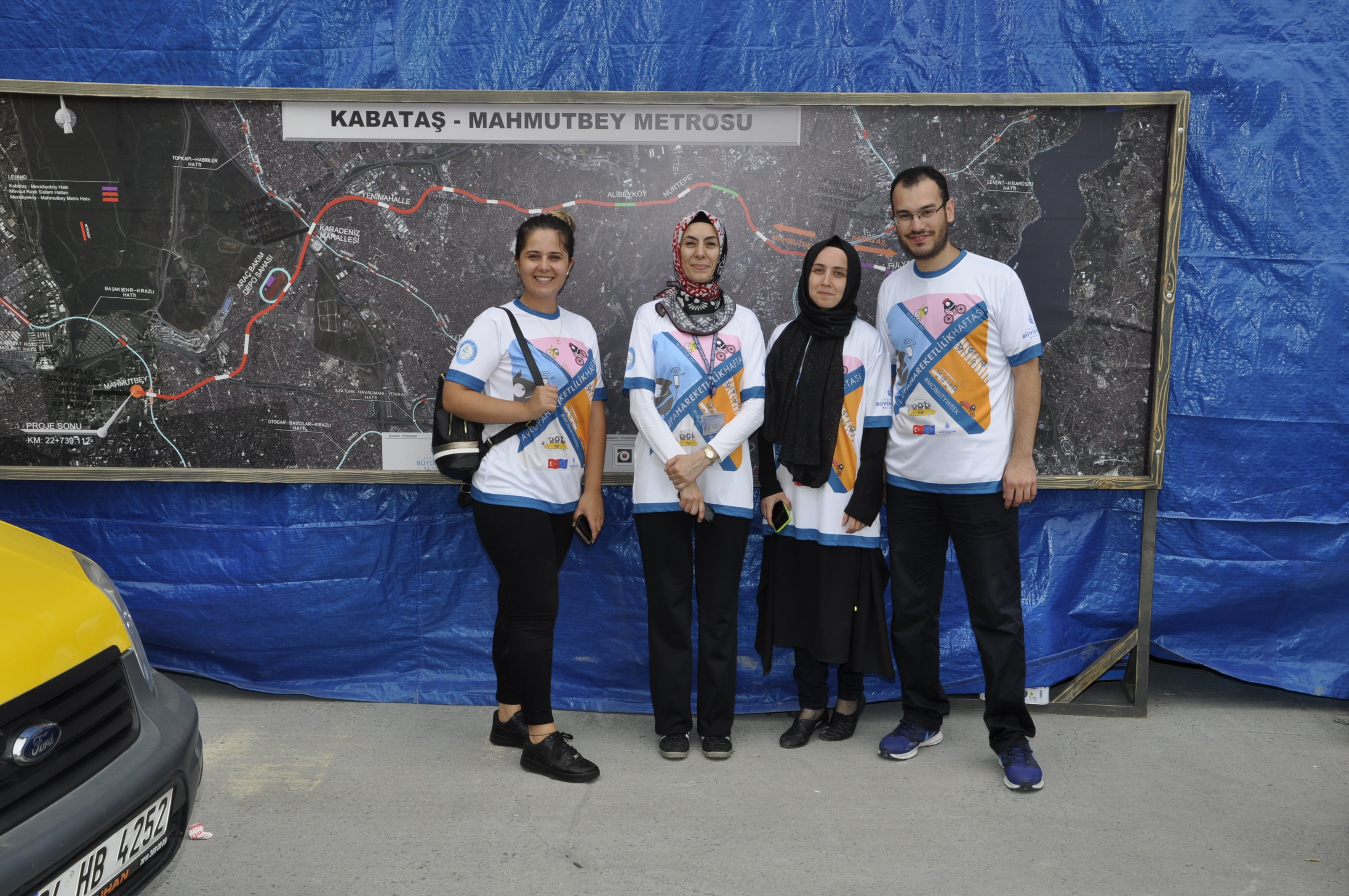 Avrupa Hareketlilik Haftası Kapsamında "Metro Şantiyesi Teknik Gezisi" Düzenlendi