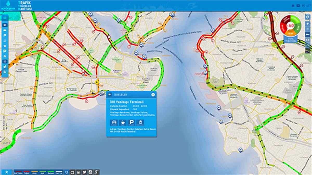 Trafik Yoğunluk Haritası